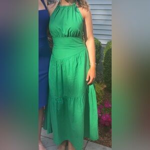 Petal and Pup green midi dress